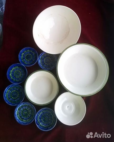 Сервиз для блинов «Зимний лес»