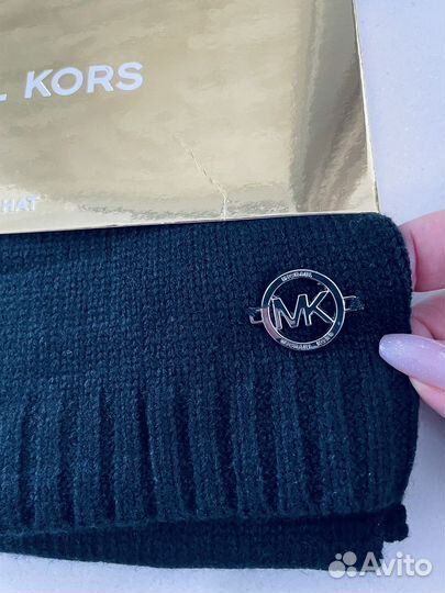 Шапка +шарф Michael Kors (новый,оригинал )