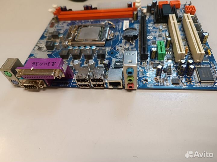 Мат. плата сокет 1156 + i3-550