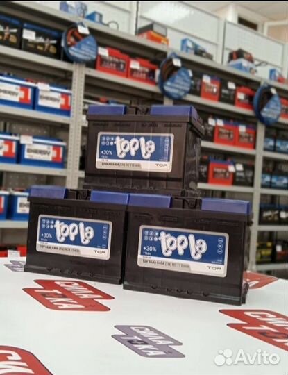 Акб topla 66ah обратной полярности