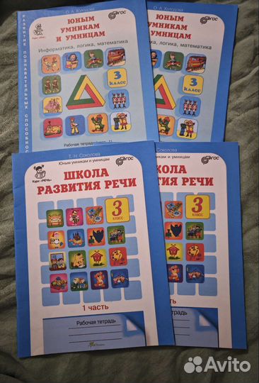 Рабочие тетради для 3 класса