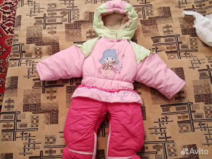 Зимний комбинезон на девочку обсолютно новый