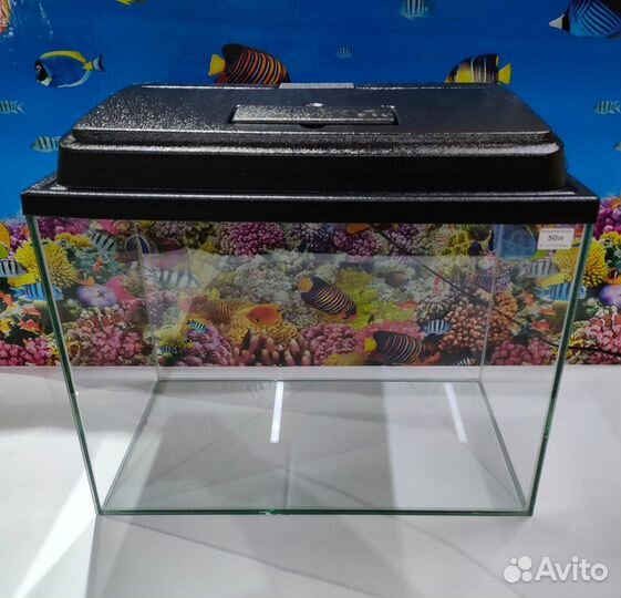 Аквариум 50л с крышкой