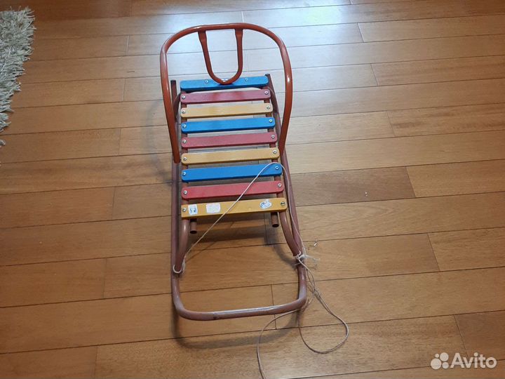 Детские зимние санки