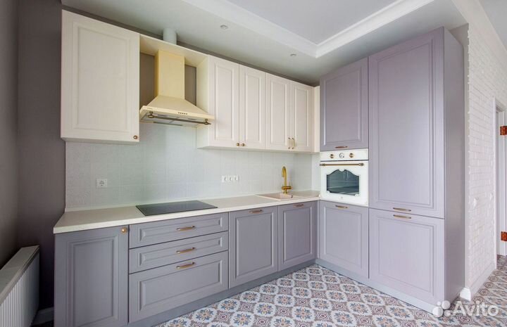 Кухонный гарнитур угловой в потолок на заказ