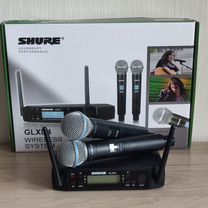 Радиомикрофоны Shure Glxd4 Beta58A новые в коробке