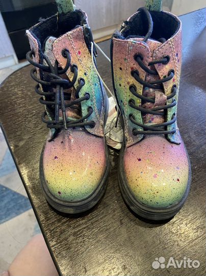 Ботинки демисезонные для девочки 25 размер
