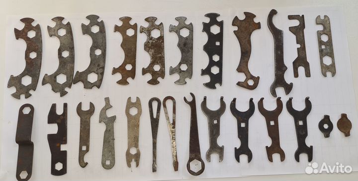 Ключи семейные для велосипеда СССР