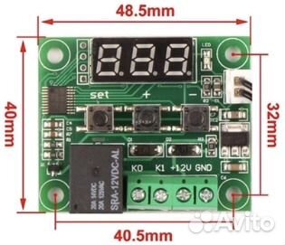 Терморегулятор, термореле W1209