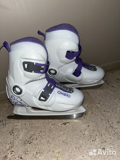 Коньки раздвижные 32-34 (20-21.5)