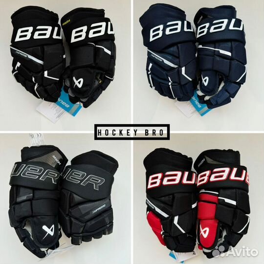 Хоккейные краги Bauer, CCM новые