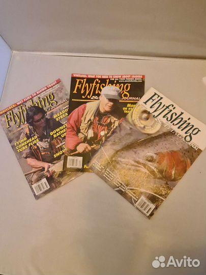 Журналы Fly-fishing, рыбалка, dvd, видеокассеты