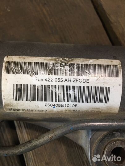 Рулевая рейка на volkswagen Touareg 1