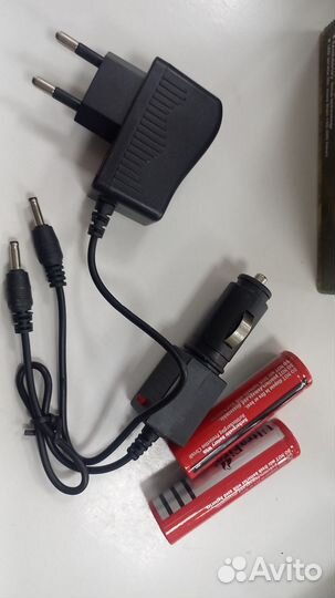 Налобный аккумуляторный фонарь