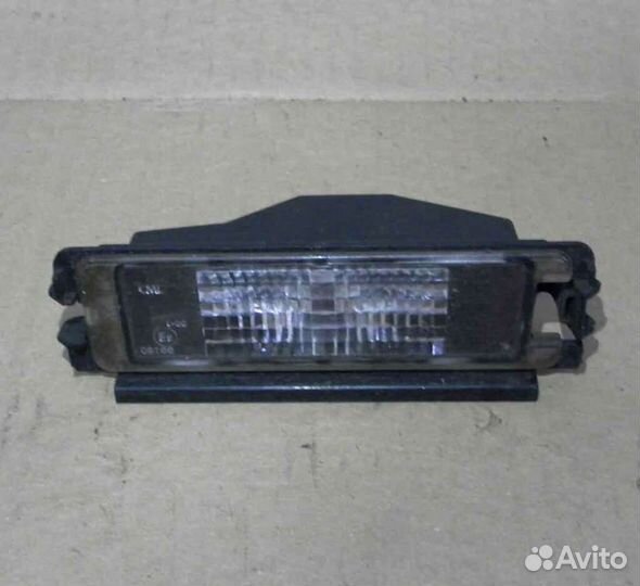 Фонарь подсветки номерного знака logan, sandero