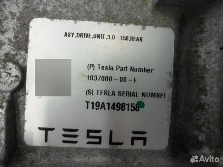 Двигатель Tesla model S 103700000F