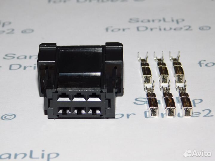 Разъем резистора печки Citroen