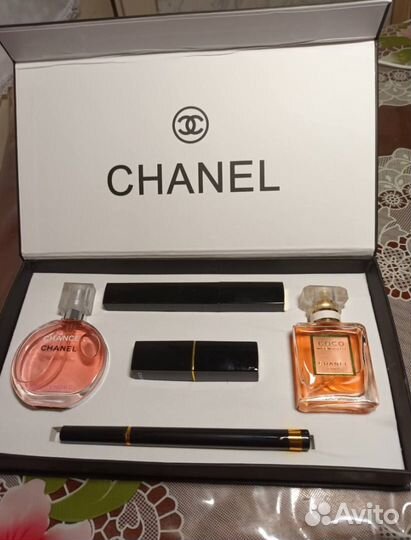 Подарочный бокс набор chanel