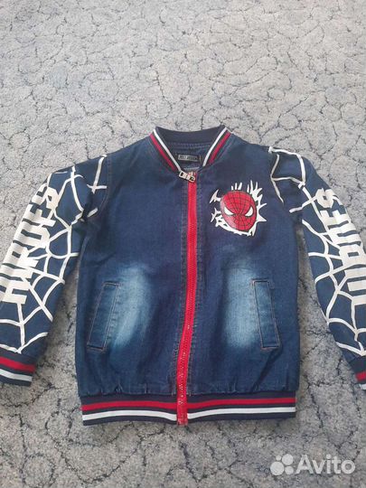 Джинсовый костюм для мальчика/девочки