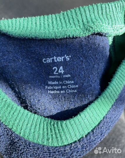 Комбинезон carter’s флис 24m
