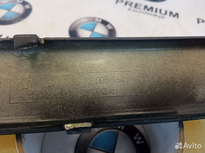 BMW 5 E39 Молдинги, накладки переднего бампера