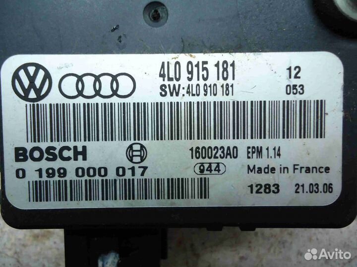 Блок управления аккумулятором для Audi Q7 4L