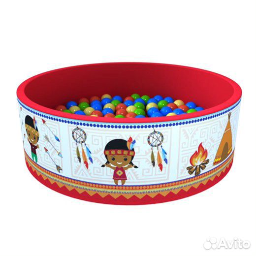 Сухой бассейн с шариками
