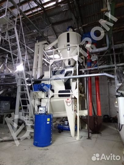 Линия гранулирования комбикорма, пеллет, лузги