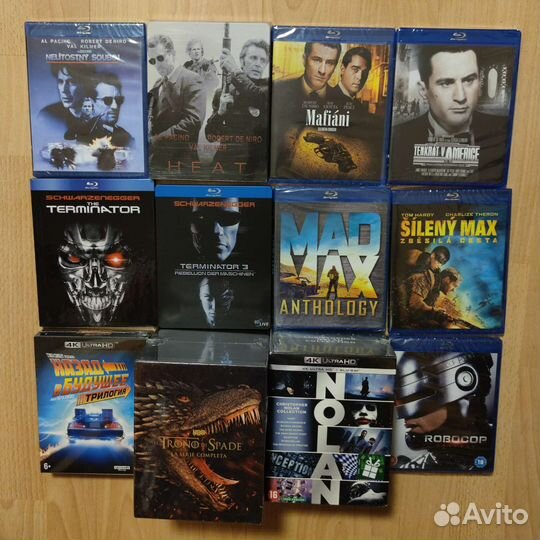 Blu ray диски лицензия импорт и 4К