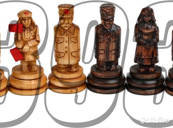 Шахматные фигуры Великая Отечественная Вой (50224)