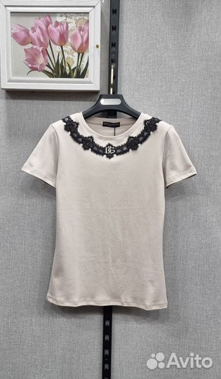 Новая красивая футболка Dolche Gabbana