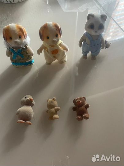 Sylvanian Families семьи и мебель