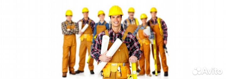 Подсобный рабочий на строительную площадку