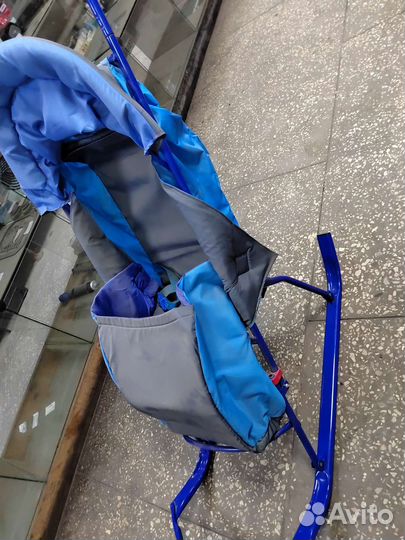 Детские санки коляска новые