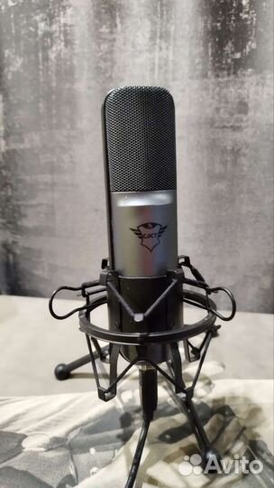 Микрофон Trust lance GXT 242 черный