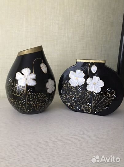 Парные декоротивнве вазы