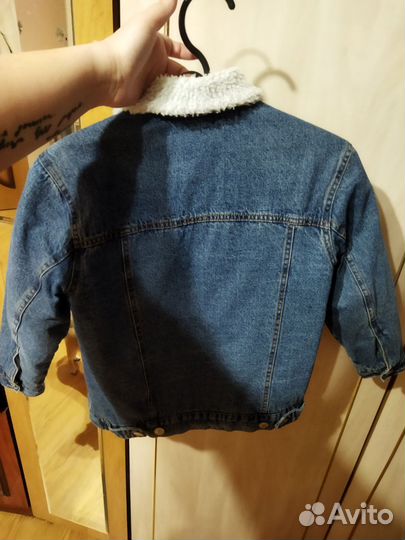 Джинсовая куртка для мальчика 128