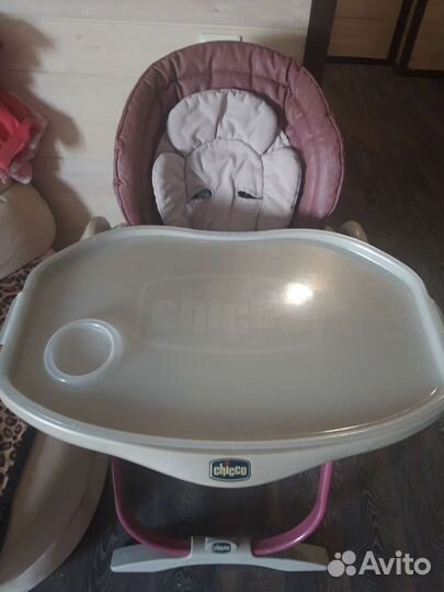 Стульчик для кормления chicco polly magic