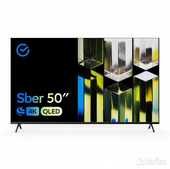Телевизор Sber 43, 50 qled