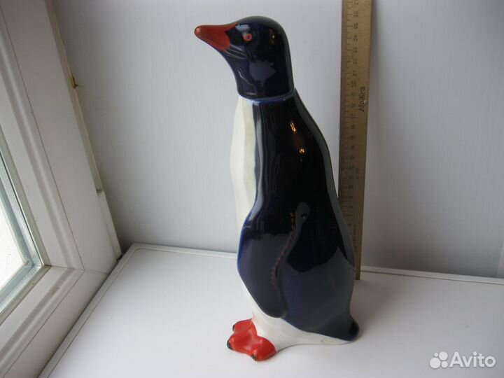 Антиквариат: фарфор графин пингвин большой 1950г