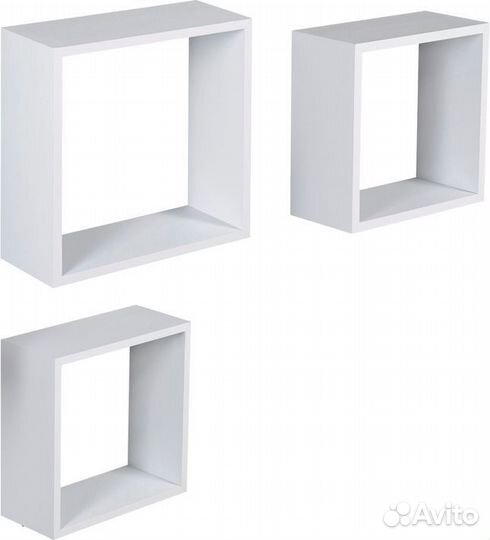 Комплект декоративных полок Roanne белые OBI