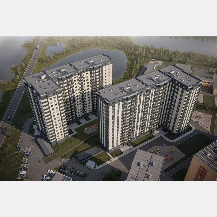 Квартира-студия, 33,6 м², 9/16 эт.