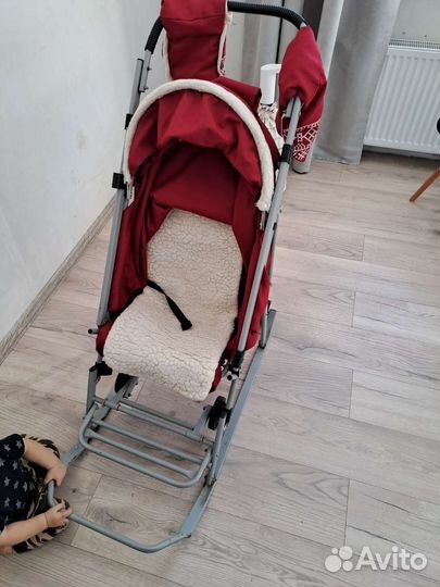 Санки коляска