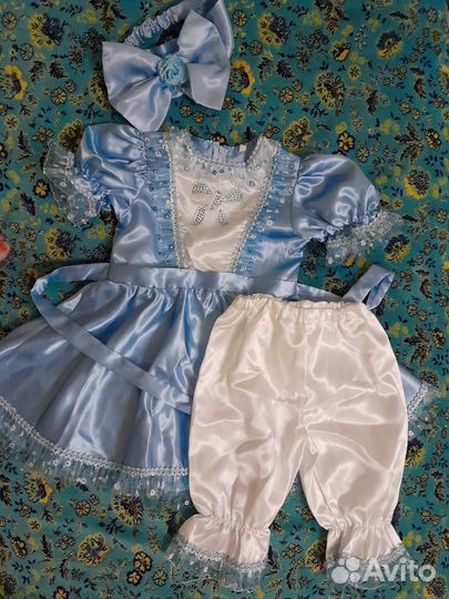 Карнавальный костюм Мальвины для девочки