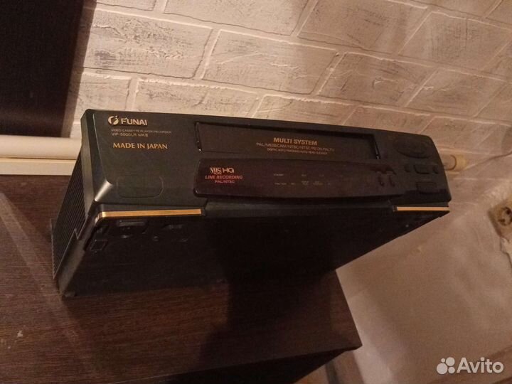 Видеомагнитофон funai VIP-5000LR MK III не рабочий