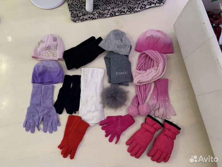 Шапки, шарфы, перчатки