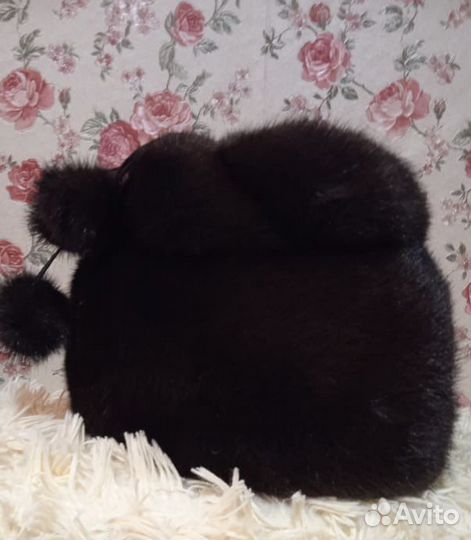 Шапка норковая женская