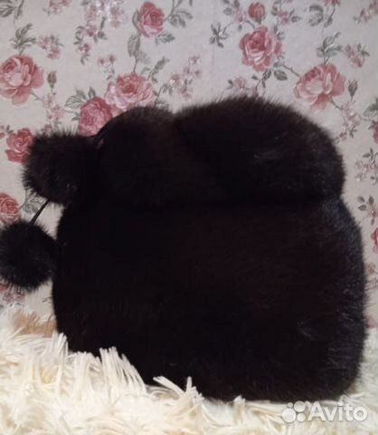 Шапка норковая женская