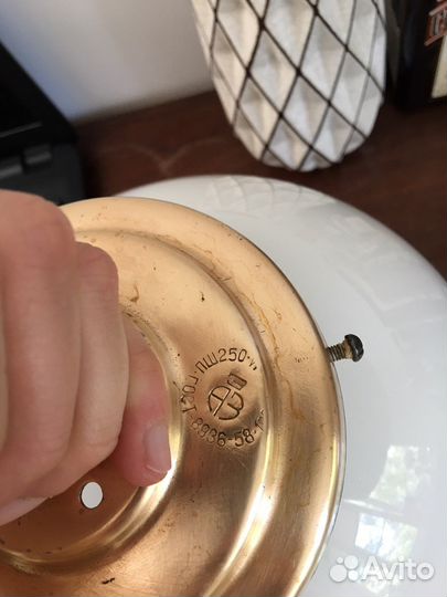 Светильник подвесной СССР