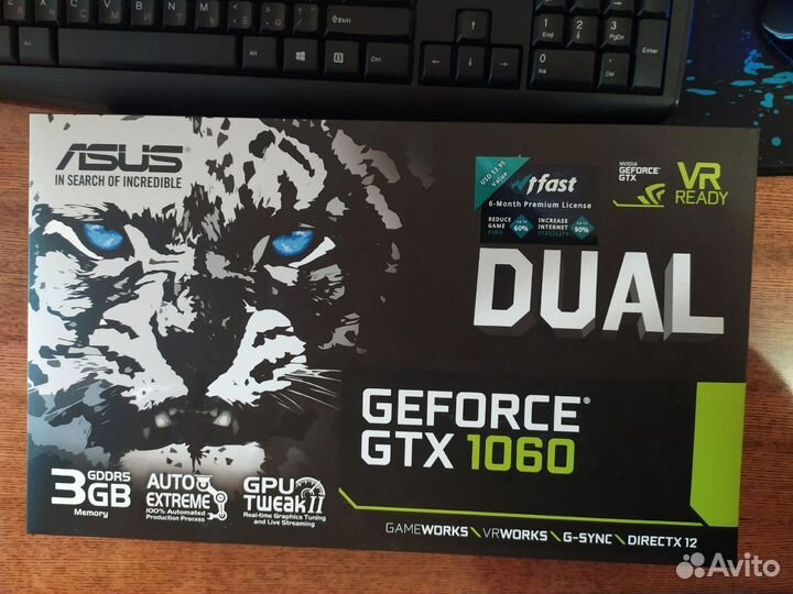 Видеокарта gtx 1060 3gb dual geforce